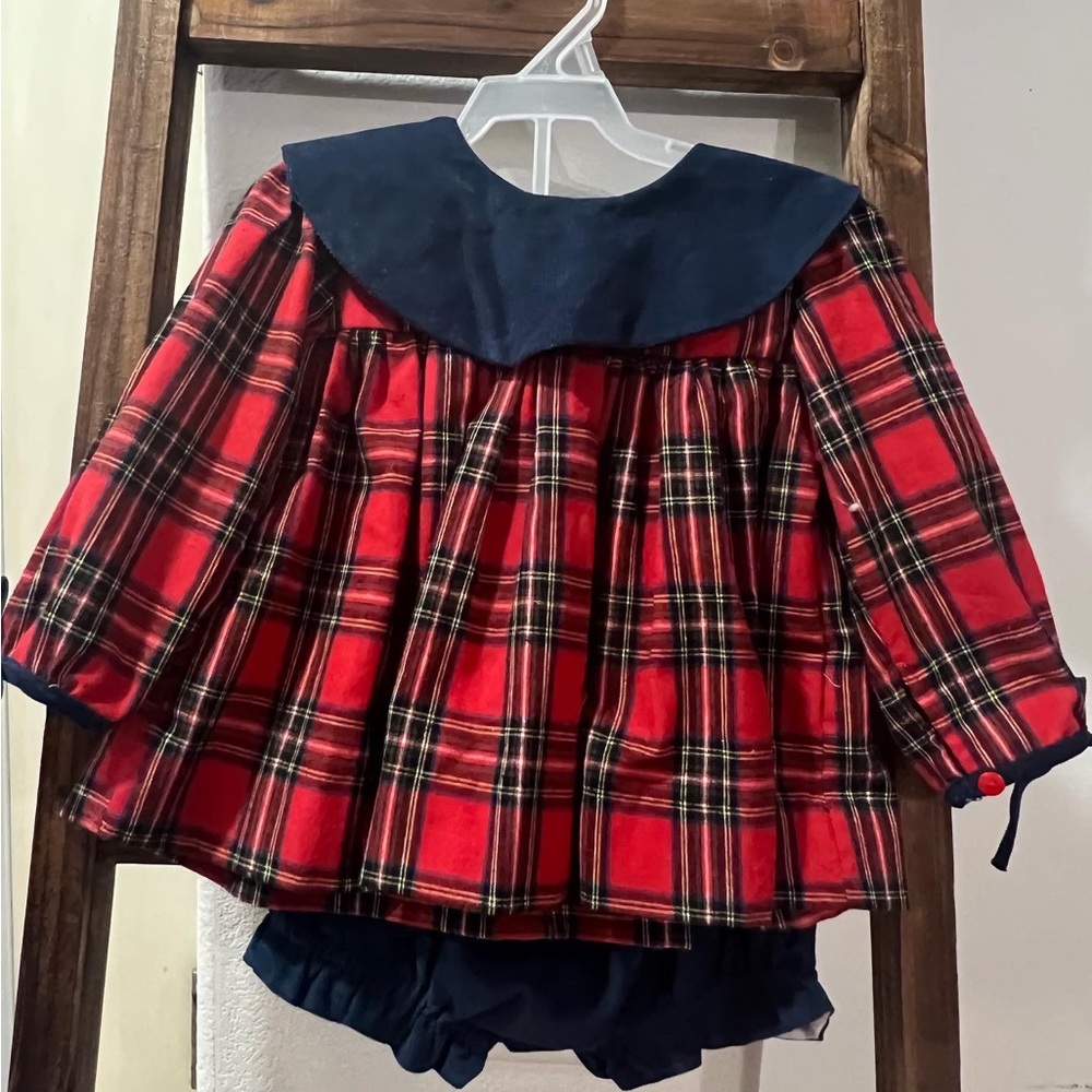 Plaid Christmas set